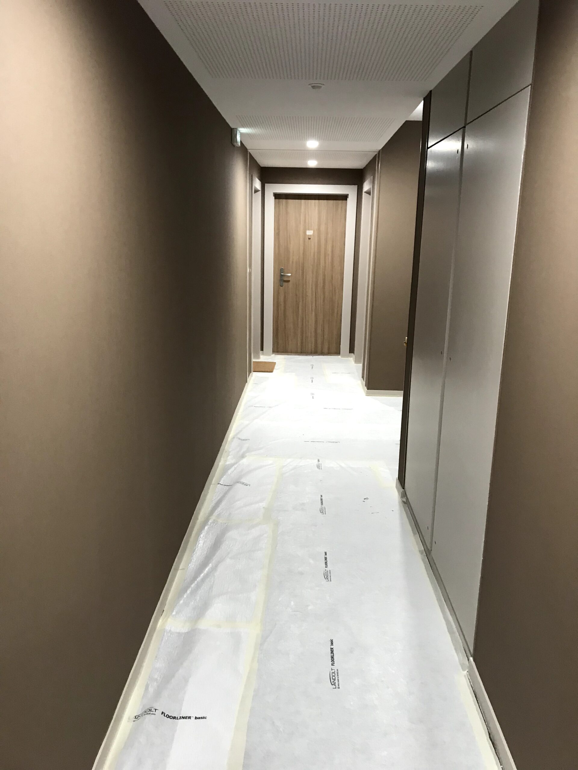 Rénovation sol couloir immeuble 1